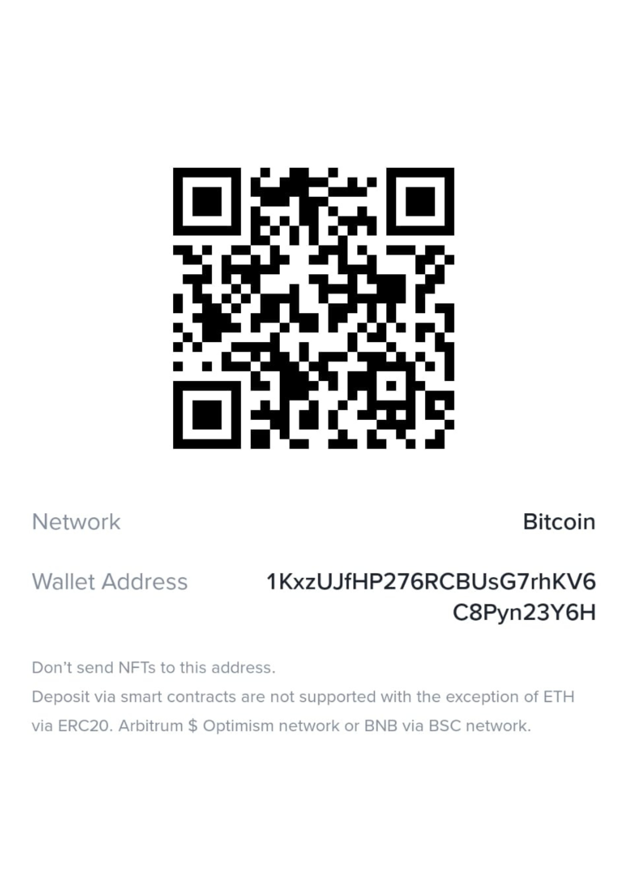 btc address